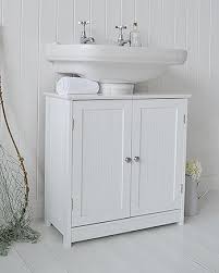 Bathrooms can be calm and relaxing, even on weekday mornings. Under Sink Bathroom Cabinet From The White Lighthouse Bathroom Furniture Storage Pedestal Sink Storage Sink Cabinet