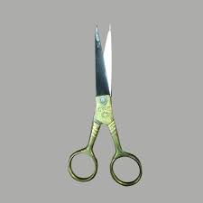 Top hair cutting shears for 2021. Carbon Steel And Brass Barber Hair Cutting Scissors Size 5 Inch Rs 45 Piece Id 20815184533