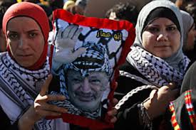 T/i 11:10:15israeli prime minister benjamin netanyahu at the erez crossing in gaza on wednesday (4/9) formally met palestinian leader yasser arafat for the. At Yasser Arafat Anniversary Palestinians Lament Loss Of Former Leader And Unity Csmonitor Com