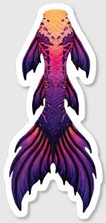 All Hallows Eve Signature Tail Sticker – Finfolk Productions