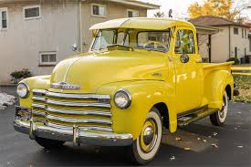 Image result for Chrome Yellow 1953 GMC Truck
