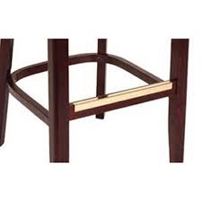 American Tables And Seating Brass Foot Plate For Series 052 Bar Stools Bar Stools Seating Wood Bar Stools