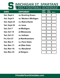 2017 Michigan State Spartans Football Schedule Mississippi State Bulldogs Football Lsu Football Nebraska Cornhuskers Football