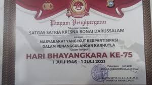 We did not find results for: Berhasil Atasi Karlahut Satgas Satria Kresna Binaan Polsek Bonai Darussalam Dapat Piagam Penghargaan Dari Kapolda Riau Selidik Kasus