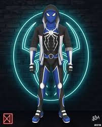 Black And Green Spiderman Suit Xereith S Art On Instagram This Is My Spidersona Digital Artwork Made With Illustrator And Photoshop Spiderman Black Cat Spiderman Artwork Spiderman Suits