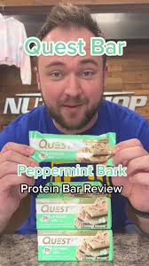 Peppermint Bark Quest Bar Review
