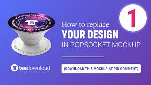 Experiment, choose the best angle and position, change the color of any element of the pop socket in one click. Teedownload How To Replace Your Design In Popsockets Mockup 1 Youtube