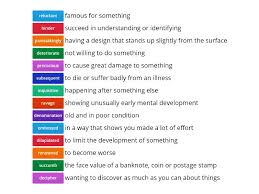 You can use following links below to get list of these words. Match The Words With Their Definitions Unscramble