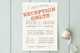 Wedding Invitations For Reception Only Cute Wording Ideas Wedding Reception Invitations Funny Wedding Invitations Vintage Wedding Invitations