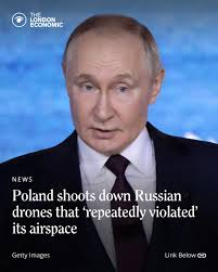 It marks the first time since the beginning of the war in Ukraine in 2022  that a member of Nato has directly engaged Russian assets in its airspace.