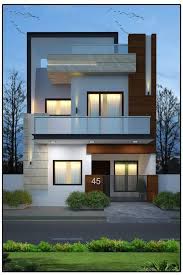 Casas con terraza al frente de 6 mts : Fachadas De Casas De Dos Pisos Con 6 Metros Al Frente De Construccion
