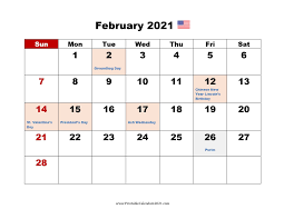 Are you looking for a printable calendar? 30 Free February 2021 Calendars For Home Or Office Onedesblog