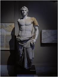 Greek Art. Alexander the Great (356-323 BC). Marble statue from... |  Download Scientific Diagram
