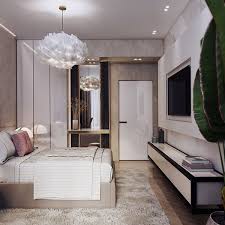 2 Bedroom Apartment Interior Design On Behance Condo Interior Design Apartment Interior Luxurious Bedrooms
