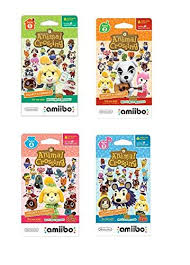 Nintendo Animal Crossing Amiibo Cards Series 1 2 3 4 For Nintendo Wii U And 3ds 1 Pack 6 Cards Pack Animal Crossing Amiibo Cards Amiibo Animal Crossing
