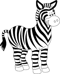 Dibujo Cebra Para Colorear