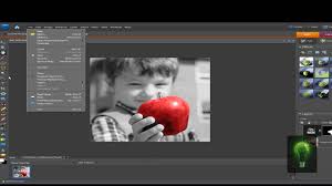 Tutorial Black White Color Effect In Adobe Photoshop Elements 7 Photoshop Elements Adobe Photoshop Elements Color Effect