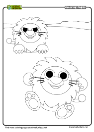 Interactive experience for children who loves animals with online and printable coloring pages. Coloring Page Lion