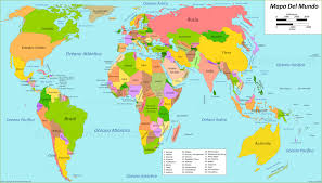 Guía turística de república checa. Mapa Del Mundo Mapas De Todos Los Paises Ciudades Y Regiones Del Mundo