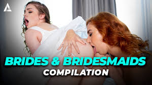GIRLSWAY - HORNY BRIDES FUCK THEIR BRIDESMAIDS COMPILATION! LENA PAUL,  ADRIANA CHECHIK, LACY LENNON!