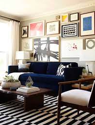 25 Stunning Living Rooms With Blue Velvet Sofas Blue Couch Living Room Velvet Sofa Living Room Blue Couch Living