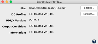 An icc_colorspace object can be constructed from an appropriate icc_profile. Zepra Extract Icc Profile Colorlogic Online Help