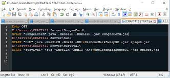 Tired of the ugly look with your server's bat file don't want to have to use. Please Delete This Thread Spigotmc High Performance Minecraft