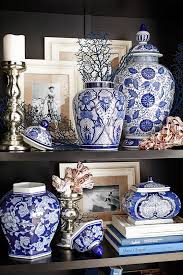 Ginger jars are typically round with a flat top, while temple jars are rounder near the top and get narrower toward the bottom. Blue White Best Sellers The Well Appointed House Design Fashion And Lifestyle Blog