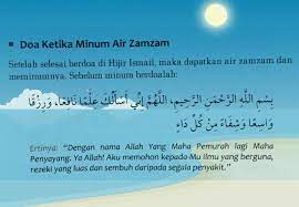 Doa Minum Air Zamzam Allah Doa Minuman