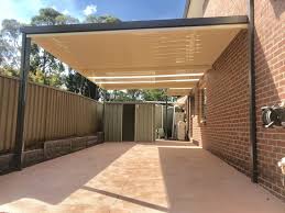 It's very important to consider the weather in your area when choosing steel carport's roof style. Flat Roof Patios And Carports Upspec Patios Sheds Penrith