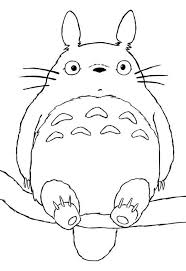 Totoro Coloring Page By Howtodrawmanga3d Deviantart Com On Deviantart Totoro Drawing Totoro Art Totoro