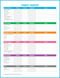 Three Free Printable Family Budget Worksheets To Help You Organize Your Household Finances Family Budget Worksheet Budgeting Worksheets Family Budget