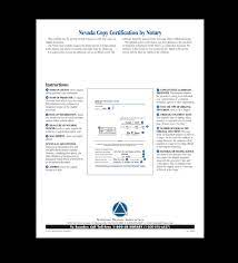 Maybe you would like to learn more about one of these? Nevada Copy Certification By Notary Nna