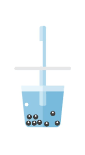 Blue lace agate wall tapestry for wall decoration. Cute Blue Bubble Tea Boba Tea T Shirt Tapestry Textile By Sunghyun Park