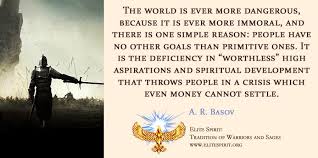 A R Basov Warrior Quotes Warrior Spiritual Development