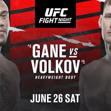 Ufc fight night is still open for picks to be entered. Latest Ufc Vegas 30 Fight Card Espn Lineup For Gane Vs Volkov On June 26 Mmamania Com