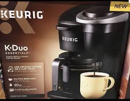 The keurig plus single cup coffee maker works well and allows you to get six cups of coffee out of one machine, but it also is pricey at $149.95. Keurig Duo Coffee Maker What S In The Box 12 Cup Glass Carafe Included With Your Brewer Along With A Heating Plate To Keep Coffee Coffee Maker Keurig Coffee