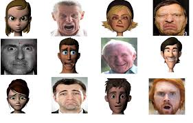 real time facial expression recognition data driven