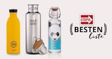 BPA-freie Trinkflaschen aus Edelstahl, Glas, Tritan – Utopia.de