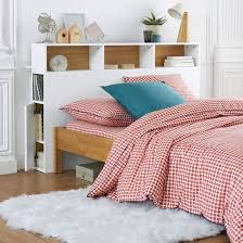 Optimiser Le Rangement Tete De Lit Avec Rangement Blanc Scandinave Bois Design Blog Deco Clem Tete De Lit Avec Rangement Lit Rangement Rangements Pour Chambre