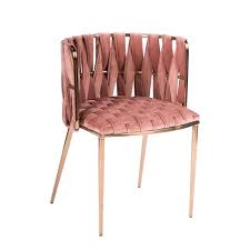 Milano Dining Chair In Rose And Gold In 2021 Gold Dining Chairs Dining Chairs Dining Chair Set