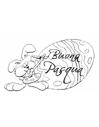 Un disegno da colorare e da regalare per pasqua: Stampa Disegno Di Uovo Buona Pasqua Da Colorare