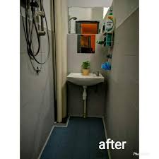 That's because you don't need to hack up the previous owners' floors and. Makeover Bilik Air Boleh Follow Cara Wanita Ni Buat Bajet Rm 339 Je Keluarga