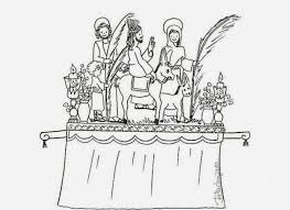 Dibujos Para Colorear De Semana Santa