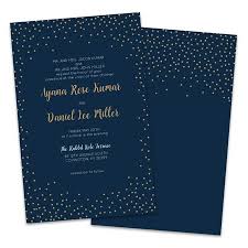 Personalized Navy Twinkle Wedding Invitations Wedding Shower Invitations Wedding Invitations Engagement Party Invitations
