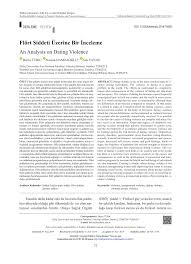 Check spelling or type a new query. Pdf An Analysis On Dating Violence