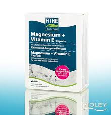 How much vitamin e do i need? Fitne Magnesium Vitamin E 60 Capsules 1 X 60 St Natural Products Shop Violey