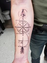 Compass With Fibonacci Spiral Tattoo Album On Imgur
