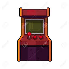 Es un viejo juego de arcade de la escuela colgada en el 21st century. Maquina Arcade Clasico Viejo Estilo Del Juego Del Gabinete Ilustracion Vectorial Ilustraciones Vectoriales Clip Art Vectorizado Libre De Derechos Image 55504975