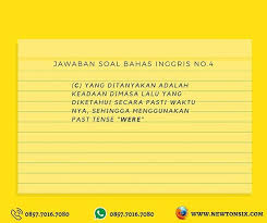 Pembahasan Soal Bahasa Inggris Kemarin